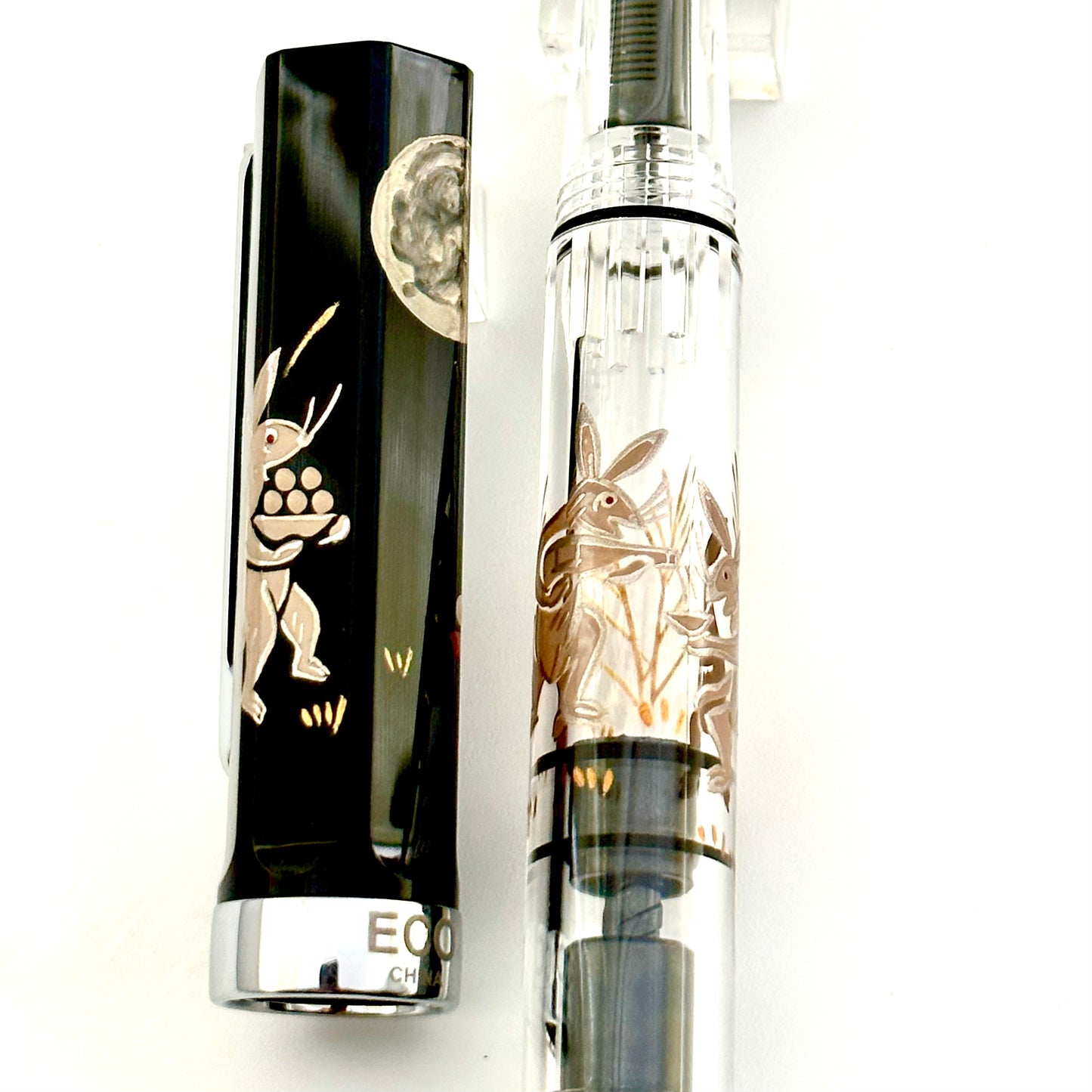 TWSBI ECO Wajima Maki-e  “Autumn traditions of Japan” series "Moon gazing rabbit"