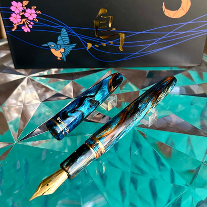 花鳥風月 -鳥- エスティー 万年筆  BUNGUBOX × Esterbrook
