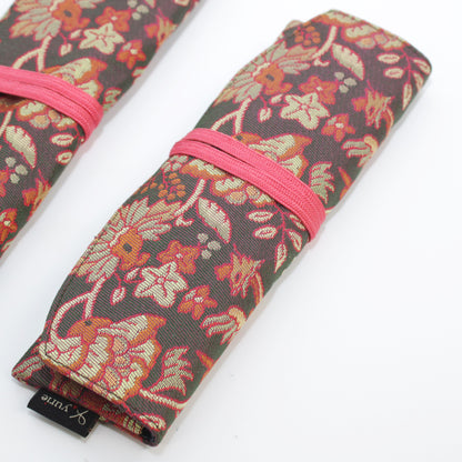 Christmas Rose regular size single pen case, BUNGUBOX x yurie