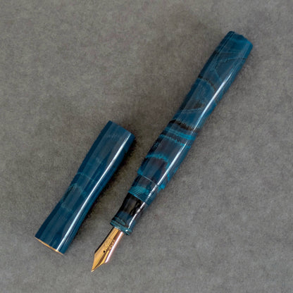 満月 (HOKU) MAHINAシリーズ Nalu万年筆 BUNGUBOX × Eboya Friendship Pen