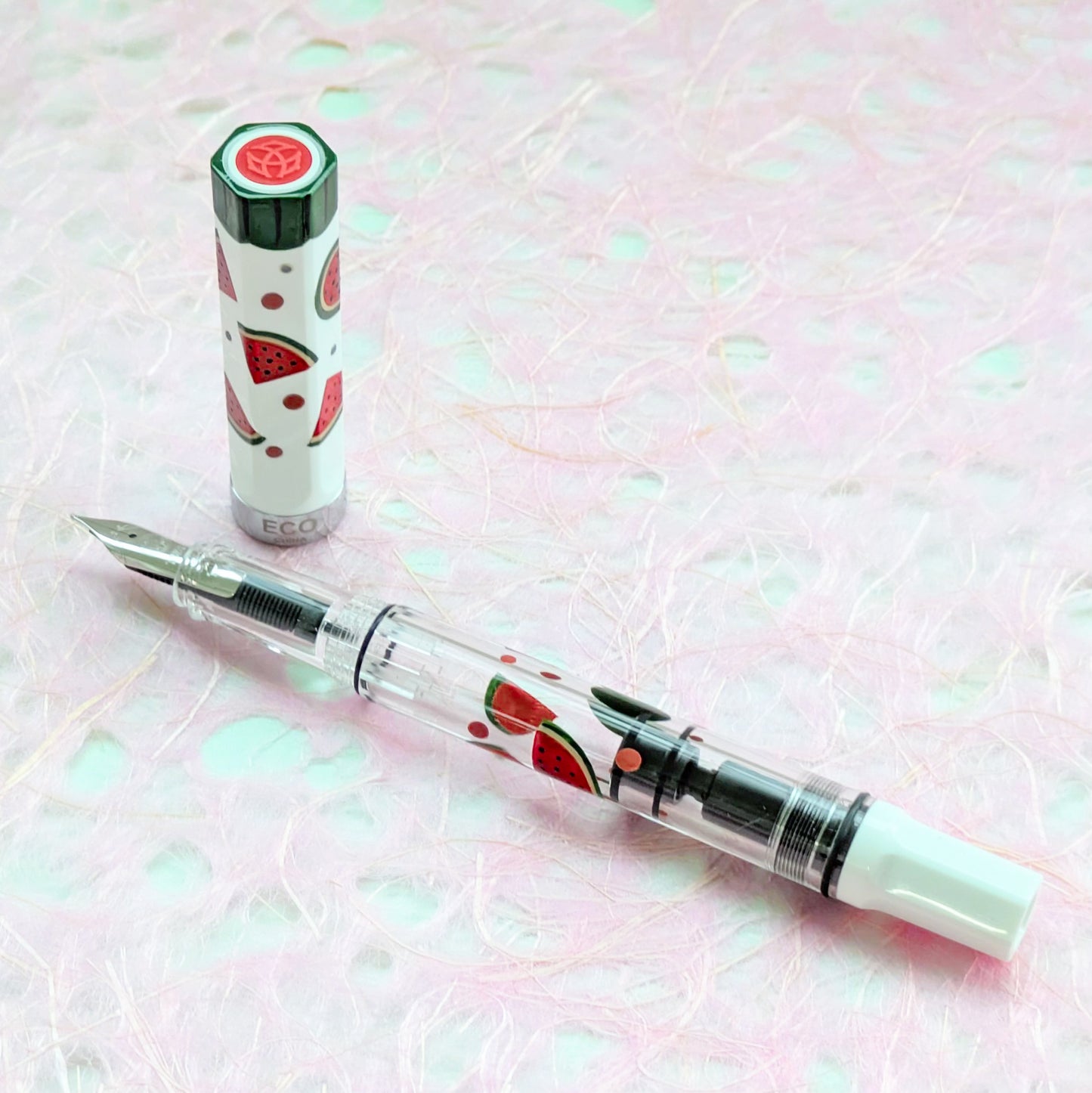 すいか 輪島蒔絵万年筆 TWSBI ECO