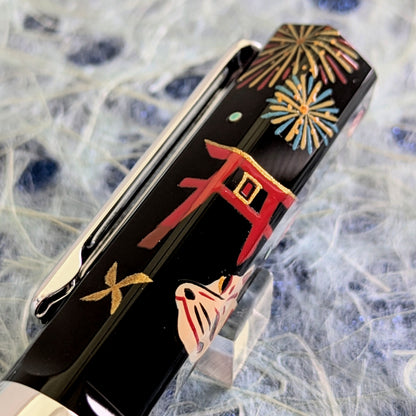 夏祭り 輪島蒔絵万年筆 TWSBI ECO