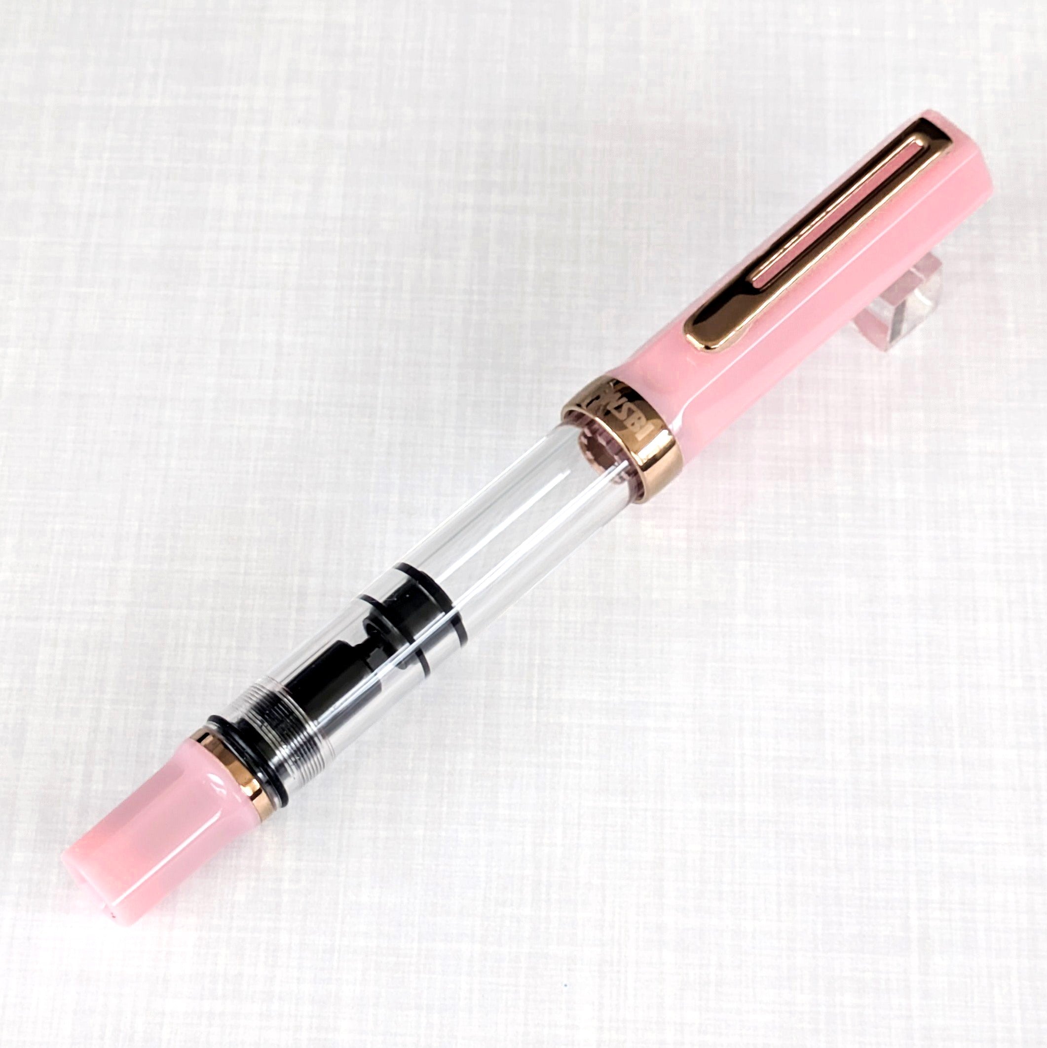 TWSBI ECO Pink Lemonade with Bronze Fountain Pen – BUNGUBOX