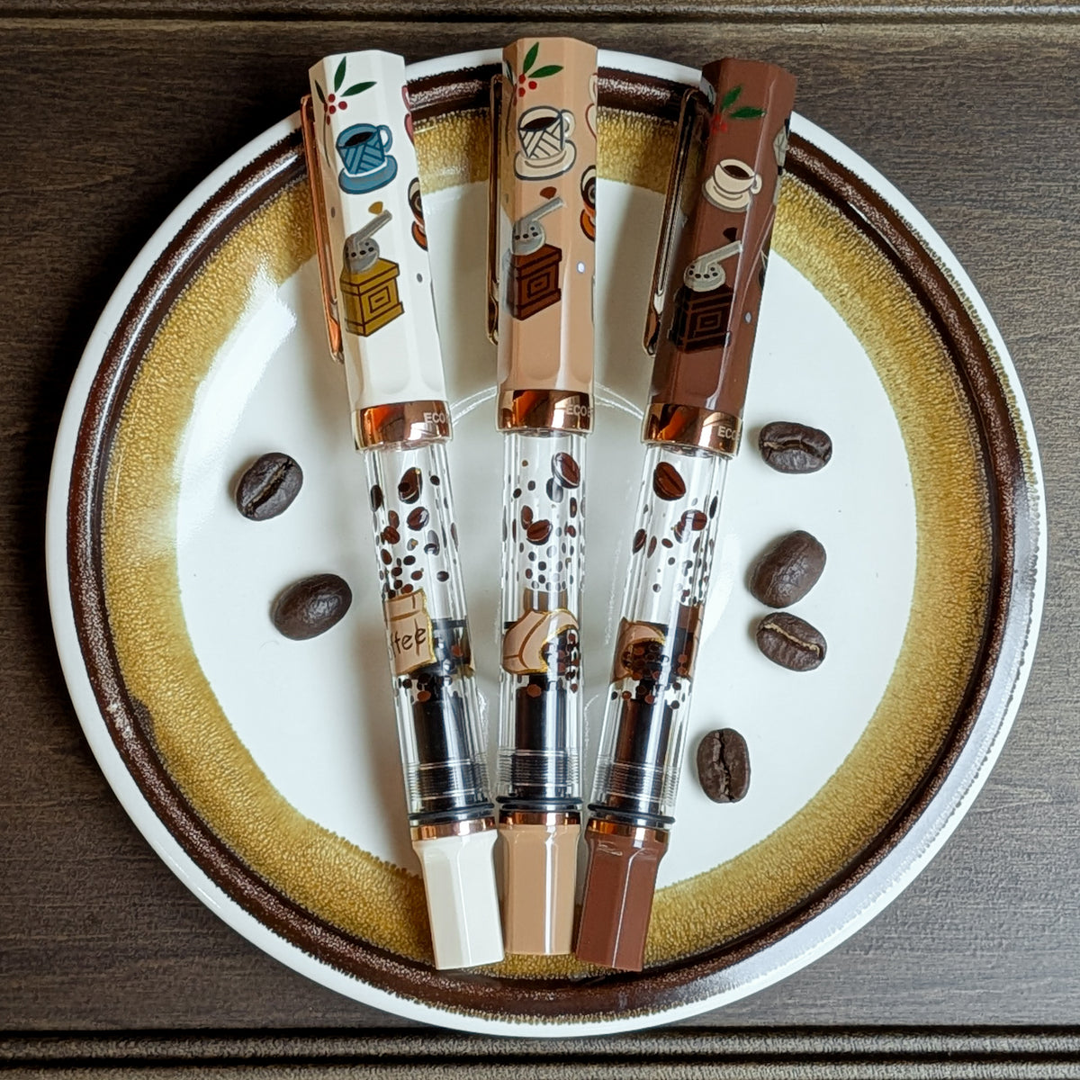 カルチェラタン ラテ 輪島蒔絵万年筆 TWSBI ECO