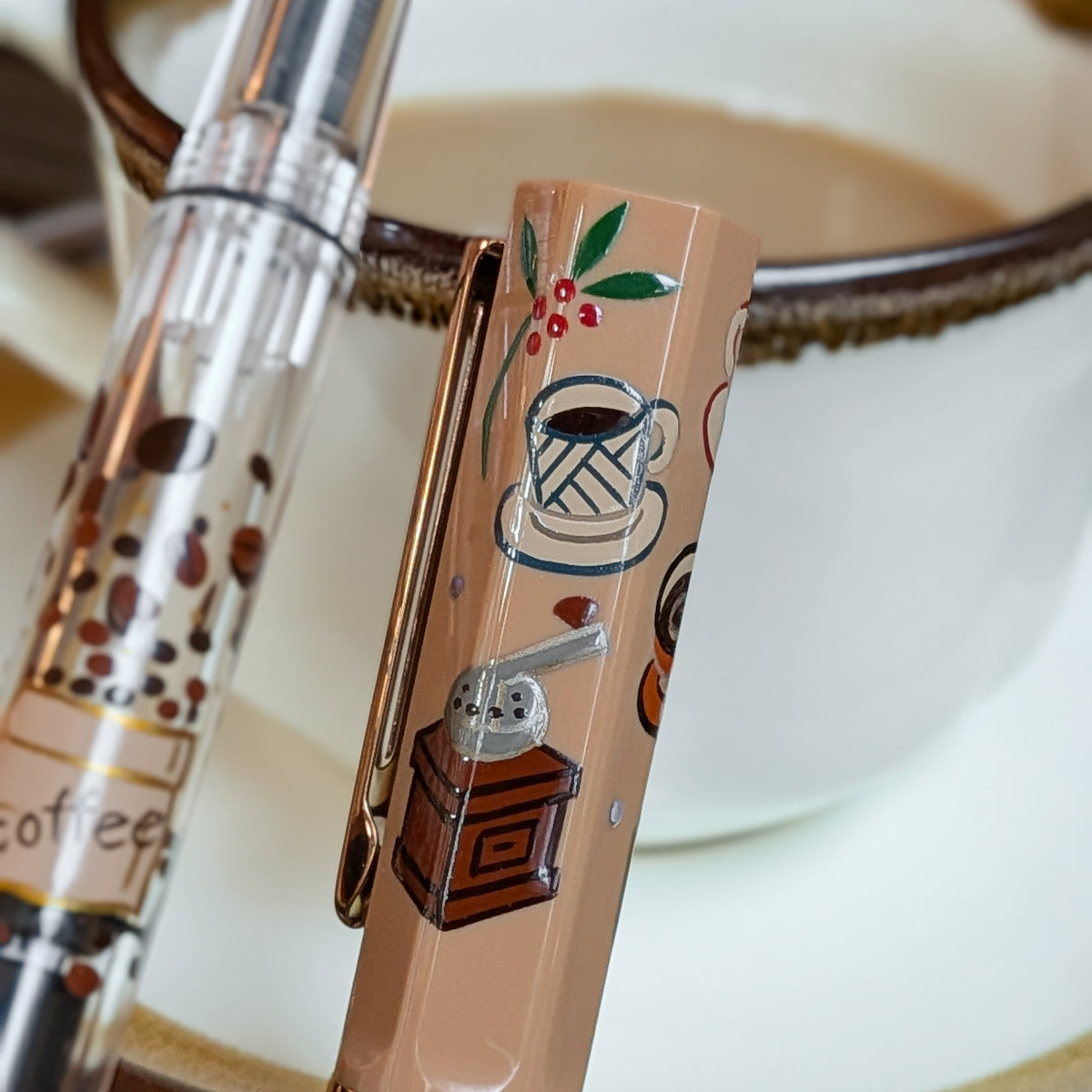 カルチェラタン ラテ 輪島蒔絵万年筆 TWSBI ECO