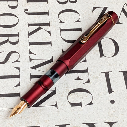Kaweco ピストンスポーツ AL ボルドー