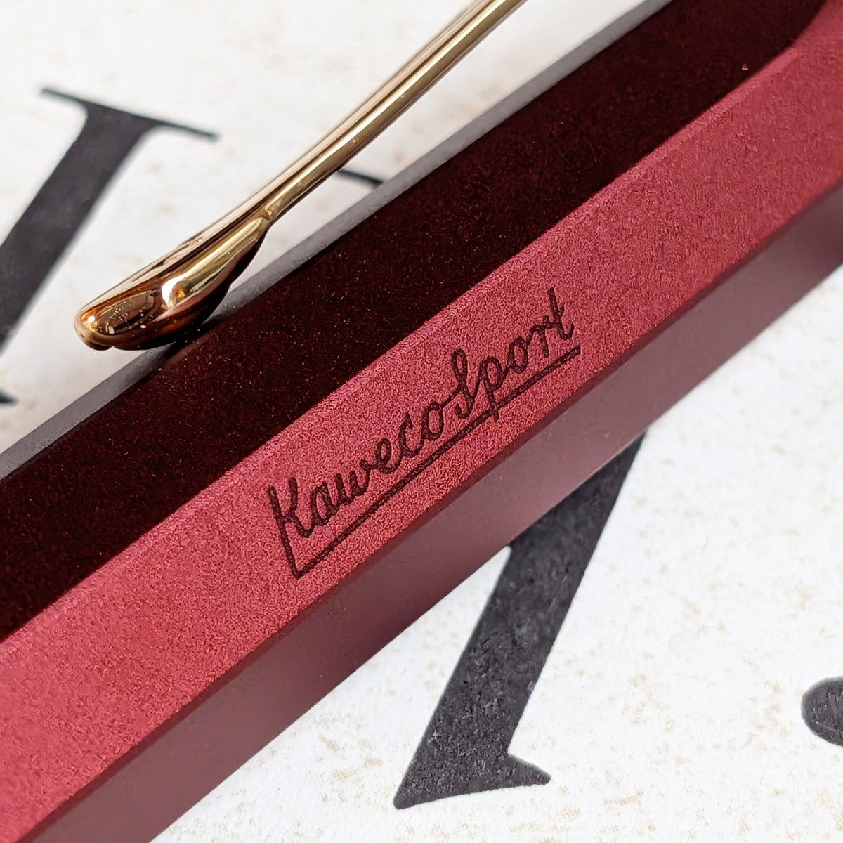 Kaweco ピストンスポーツ AL ボルドー