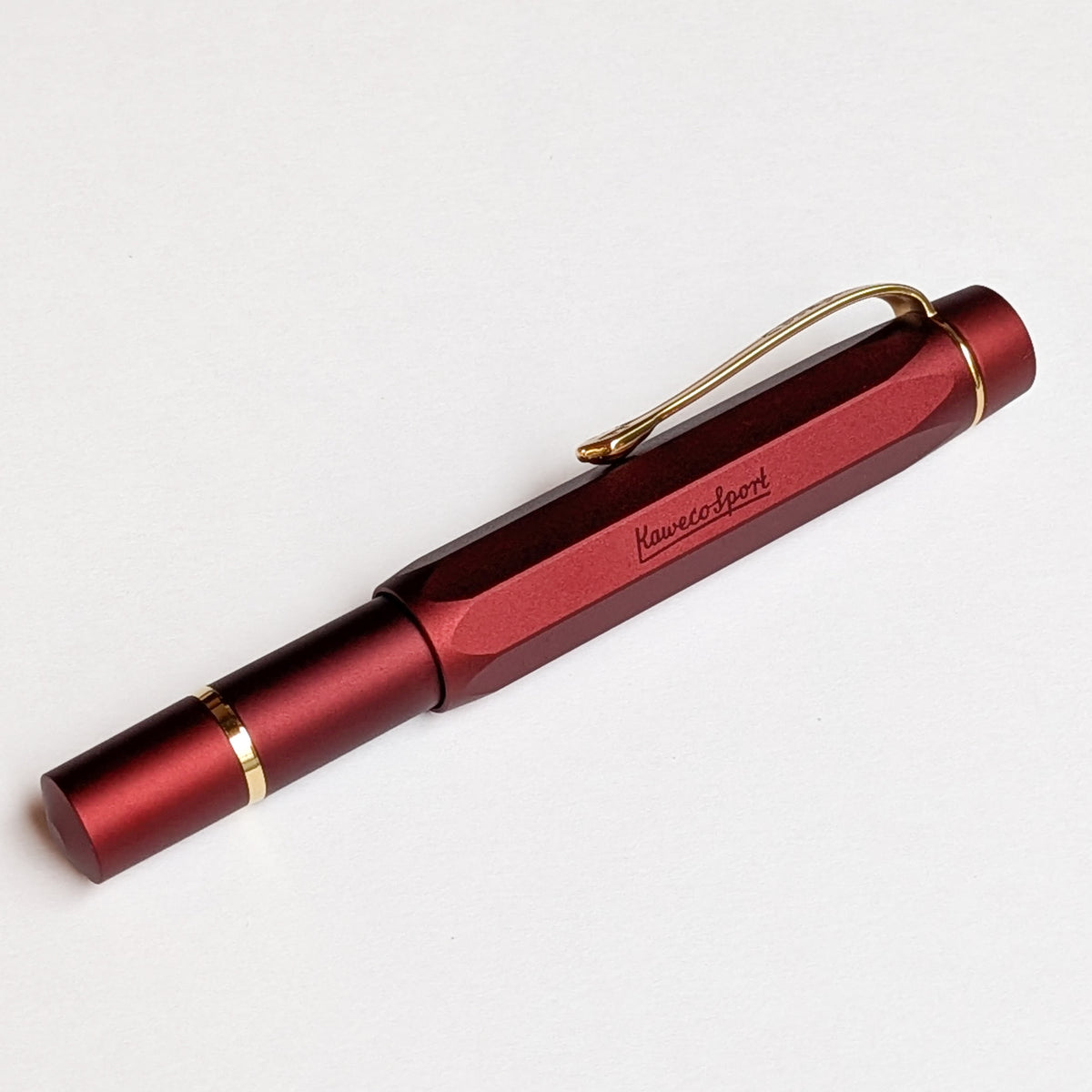 Kaweco ピストンスポーツ AL ボルドー
