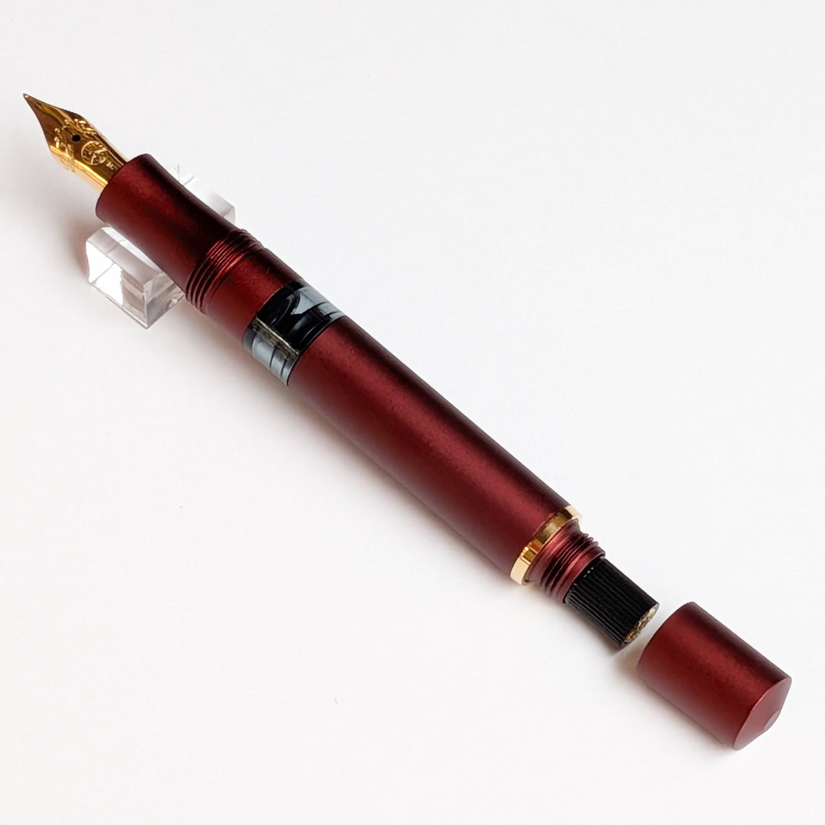 Kaweco ピストンスポーツ AL ボルドー