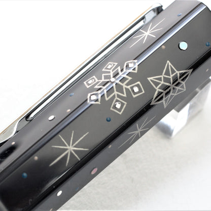 [TWSBI] ECO Black Raden Maki-e "Snowflakes"