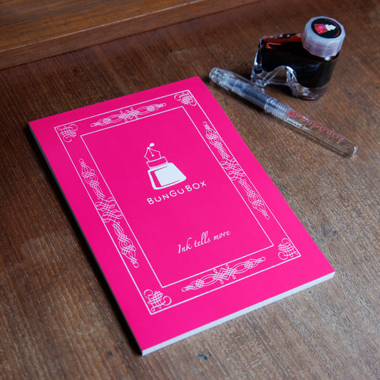 BUNGUBOX Bumpy Memo Pad for Fountain Pens, L　