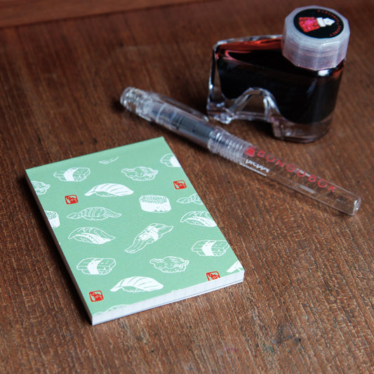 Sushi Themed Bumpy Memo Pad (S) for Fountain Pens