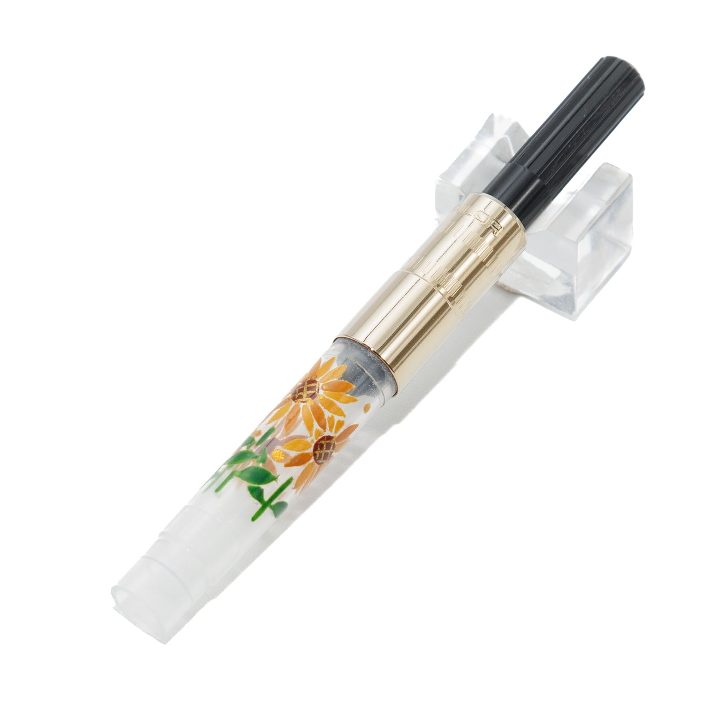 Sunflower, Wajima full Makie gold converter for Sailor pens