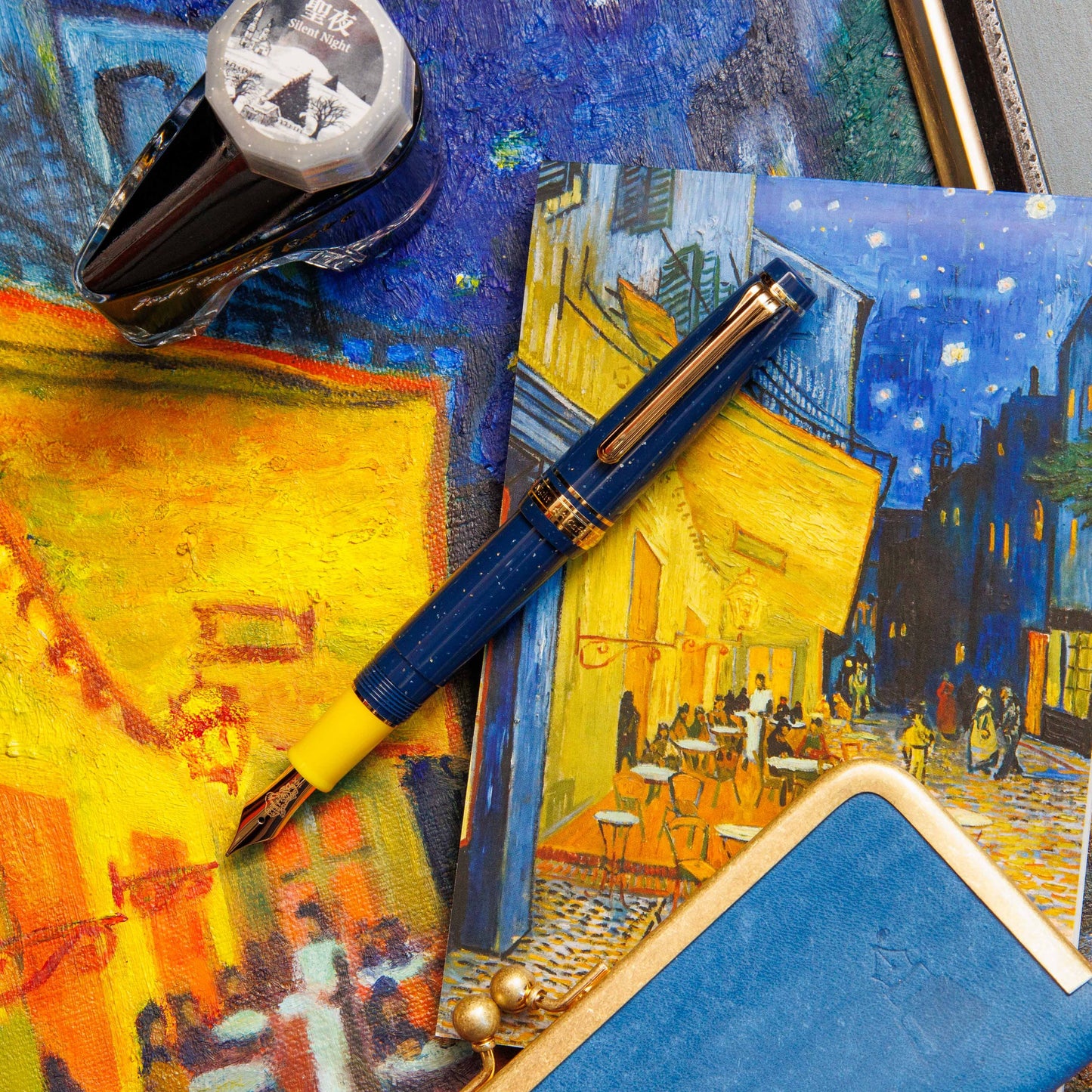 凸凹メモ 夜のカフェテラス BUNGUBOX