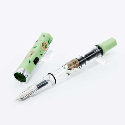 抹茶ラテ 輪島蒔絵万年筆 TWSBI ECO