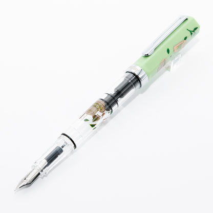 抹茶ラテ 輪島蒔絵万年筆 TWSBI ECO