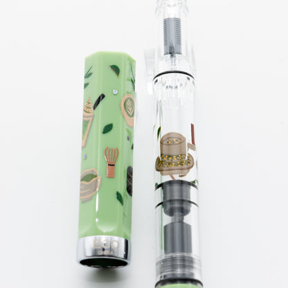 抹茶ラテ 輪島蒔絵万年筆 TWSBI ECO
