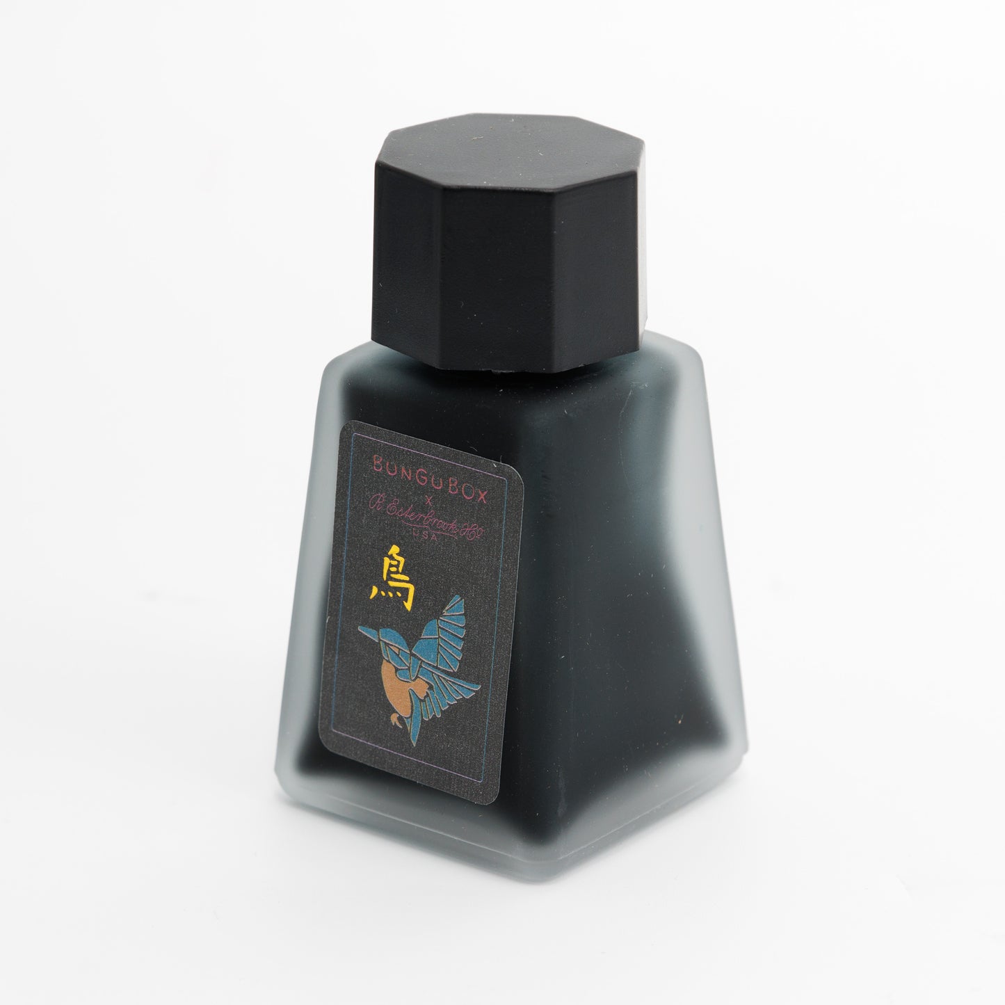 Kachofugetsu - Kingfisher ink BUNGUBOX × Esterbrook