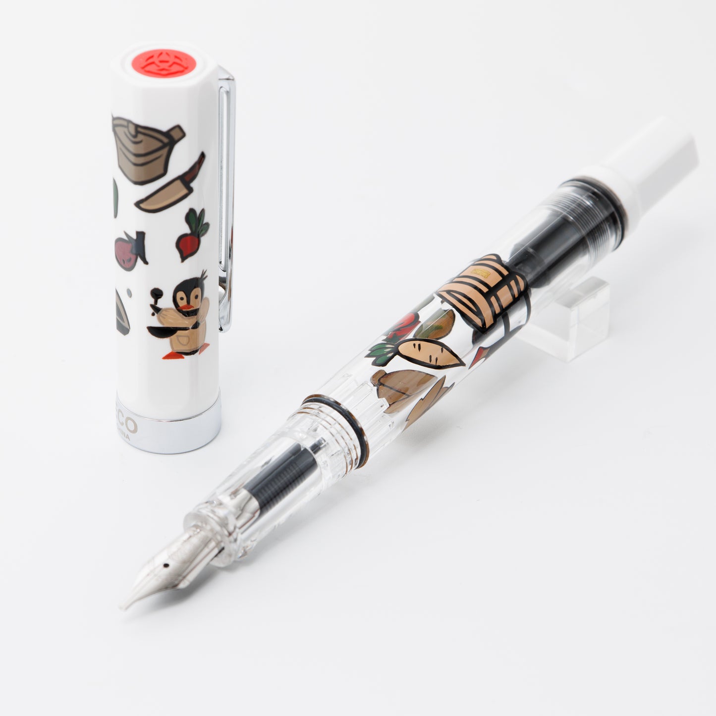 ペンギン料理長の台所 輪島蒔絵万年筆 TWSBI ECO