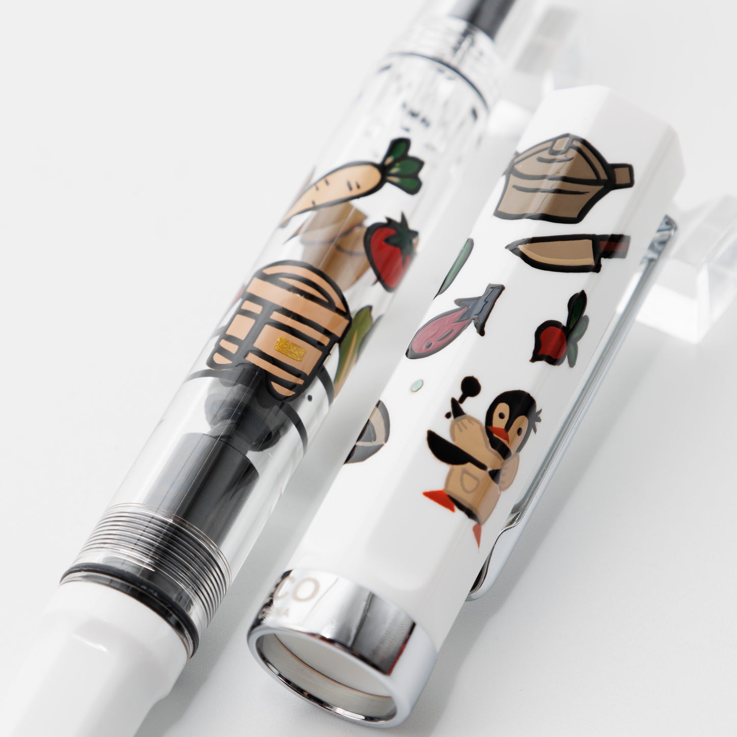 ペンギン料理長の台所 輪島蒔絵万年筆 TWSBI ECO