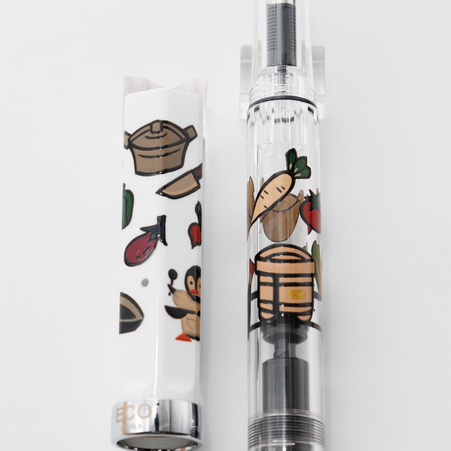 ペンギン料理長の台所 輪島蒔絵万年筆 TWSBI ECO