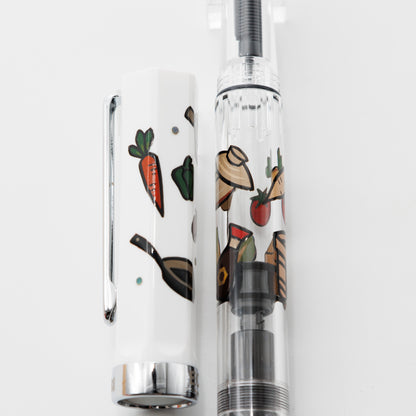 ペンギン料理長の台所 輪島蒔絵万年筆 TWSBI ECO