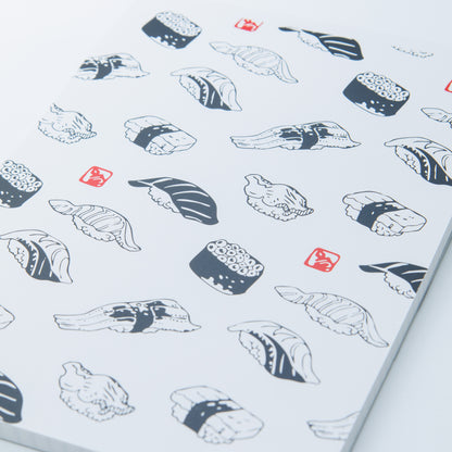 凸凹メモ 寿司 (L) BUNGUBOX