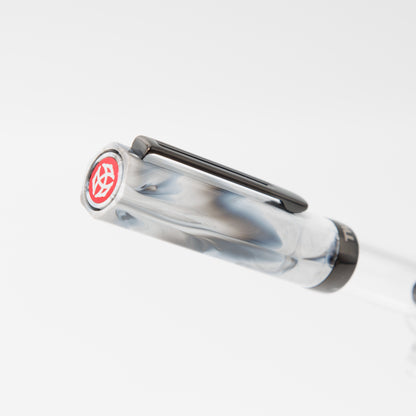 TWSBI ECO Carrara with Onyx Fountain Pen