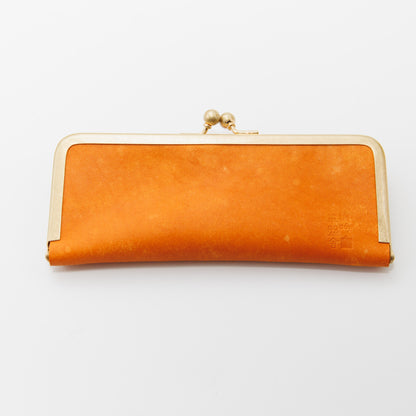 アルルのひまわり 口金ペンケース ショート2本挿 BUNGUBOX x 編吟革盤舎