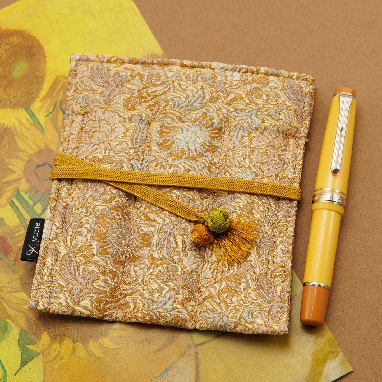 向日葵 3本用ミニペンケース BUNGUBOX × yurie