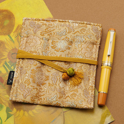 向日葵 3本用ミニペンケース BUNGUBOX × yurie