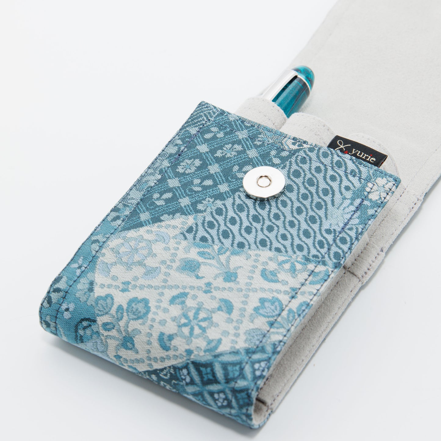 Blue Kaleidoscope 3 pen case, BUNGUBOX x yurie