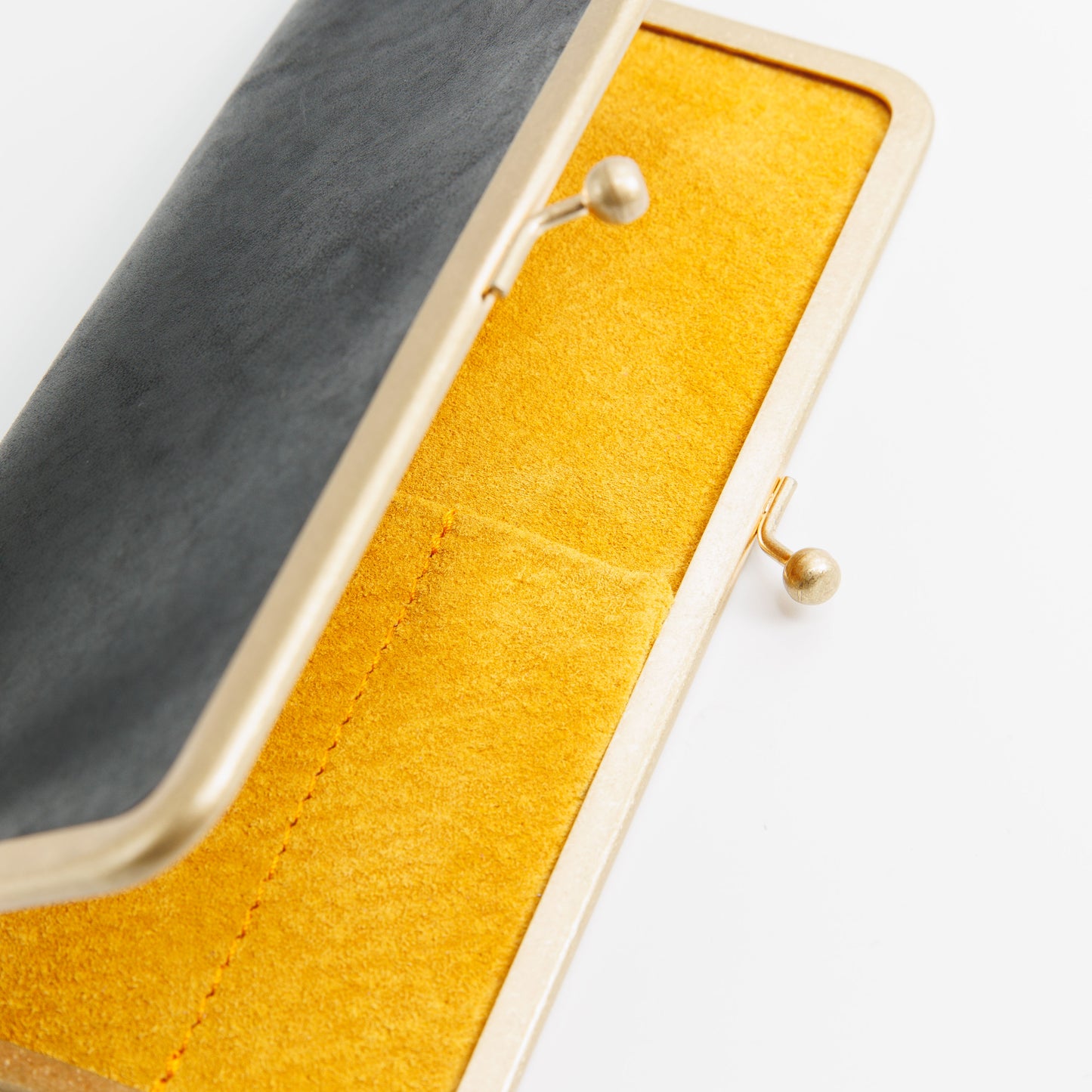 Penguin Kaban-sha Pen Case for 3 Regular-Size Pens, Black x Yellow