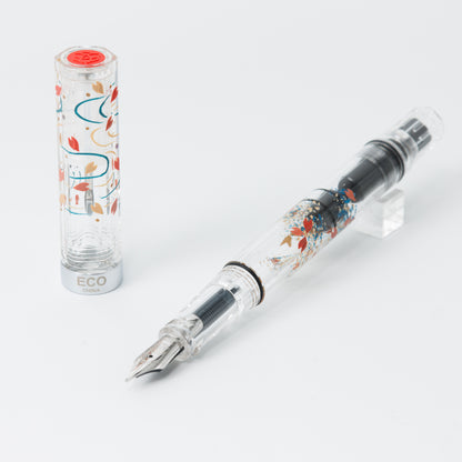 Floating Flower Bridge and Koi, Kinsai