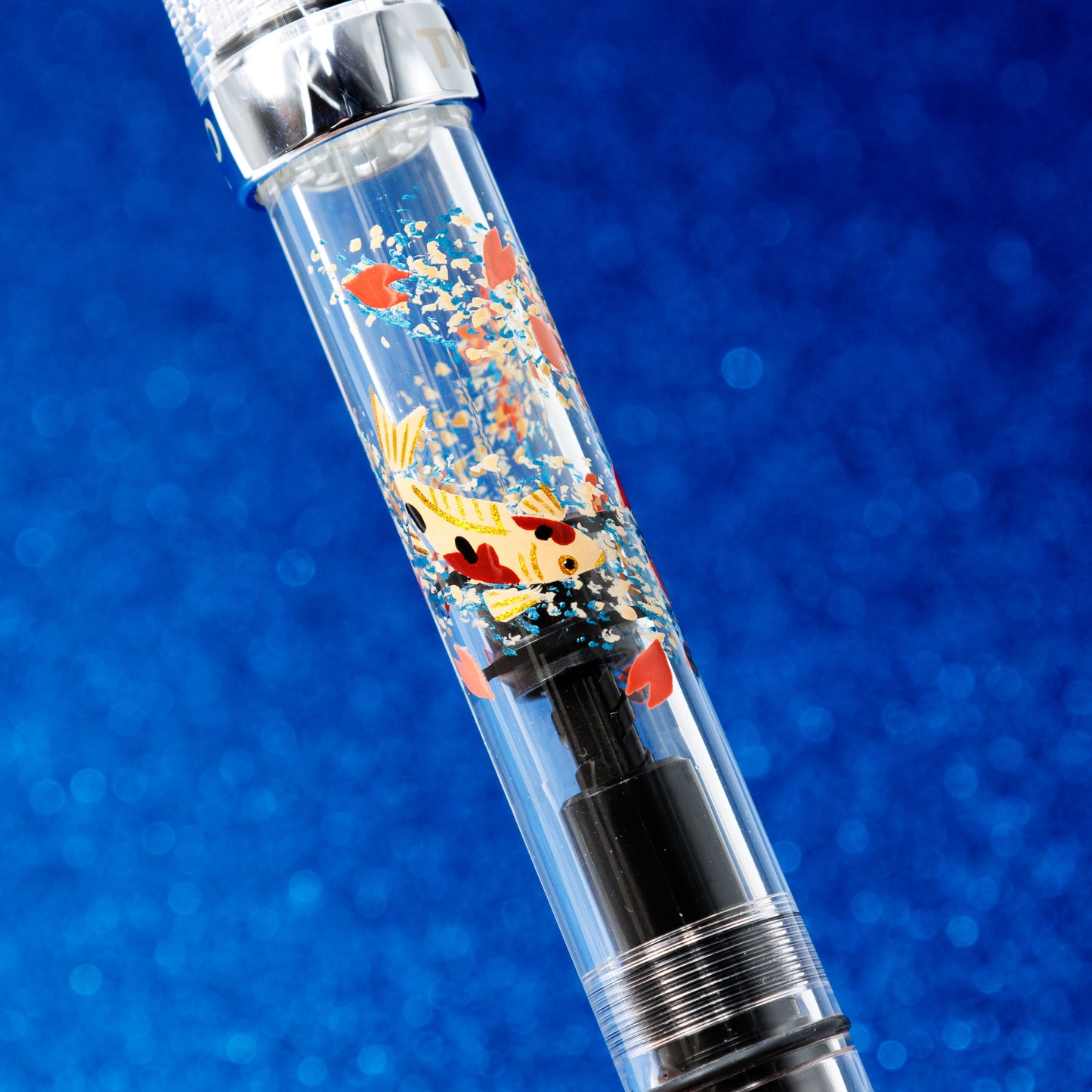 Floating Flower Bridge and Koi, Kinsai