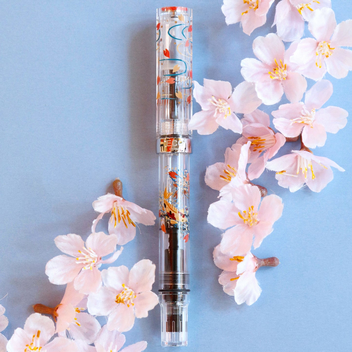 Floating Flower Bridge and Koi, Kinsai