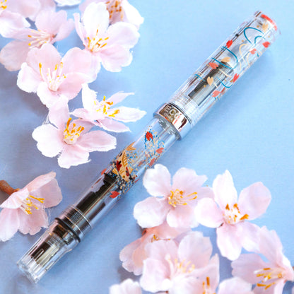 Floating Flower Bridge and Koi, Kinsai