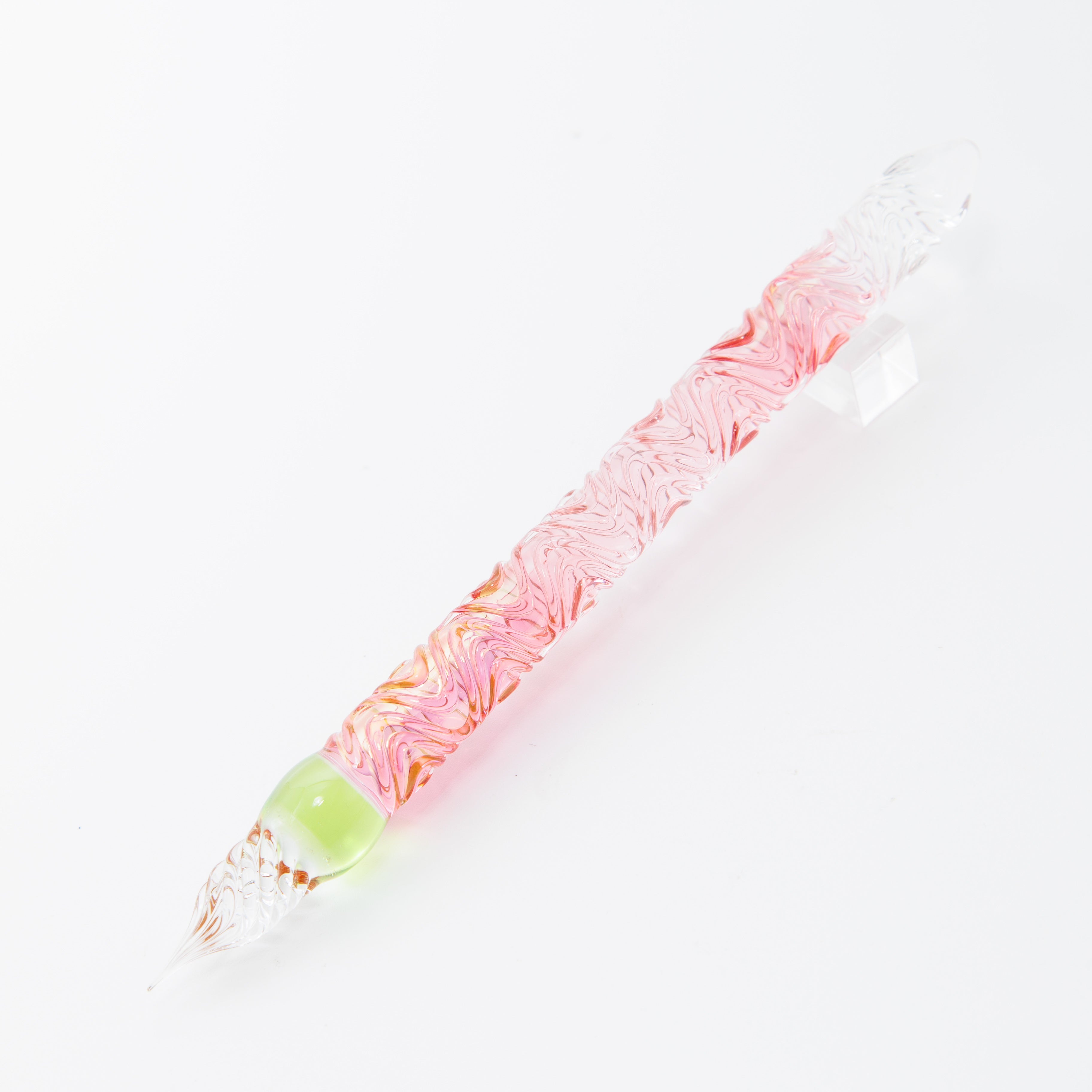 Lingering Cherry Blossoms swell glass pen, BUNGUBOX x Synchronicity Gl