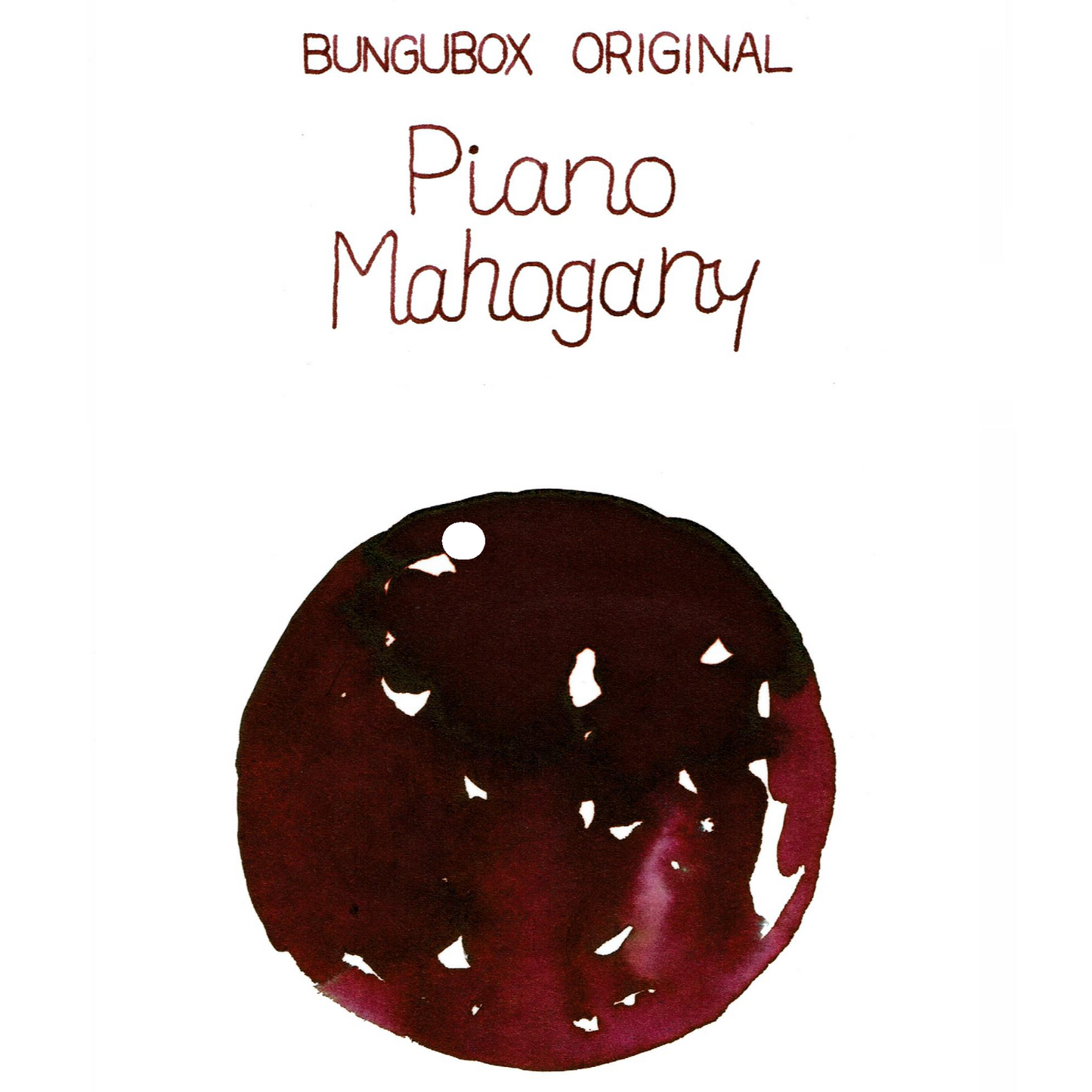 Ink tells more "Piano Mahogany"