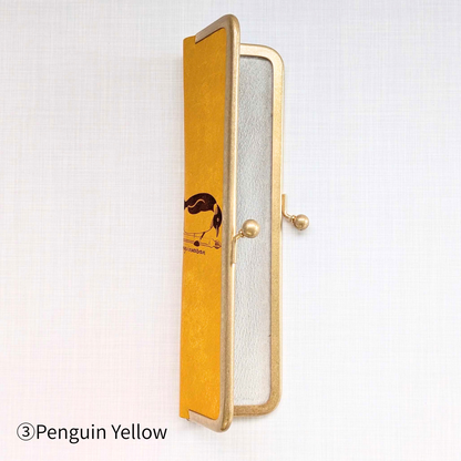 Penguin Kaban-sha Pen Case for 1 Regular-Size Pen, Penguin Mark