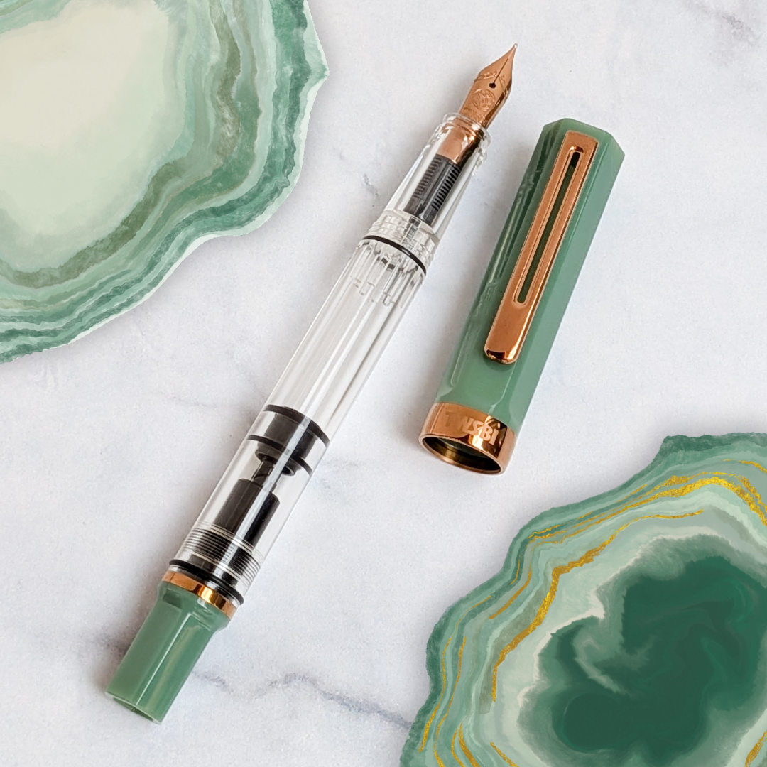 TWSBI ECO Jade Jelly with Bronze