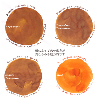 Calvados Iron gall ink