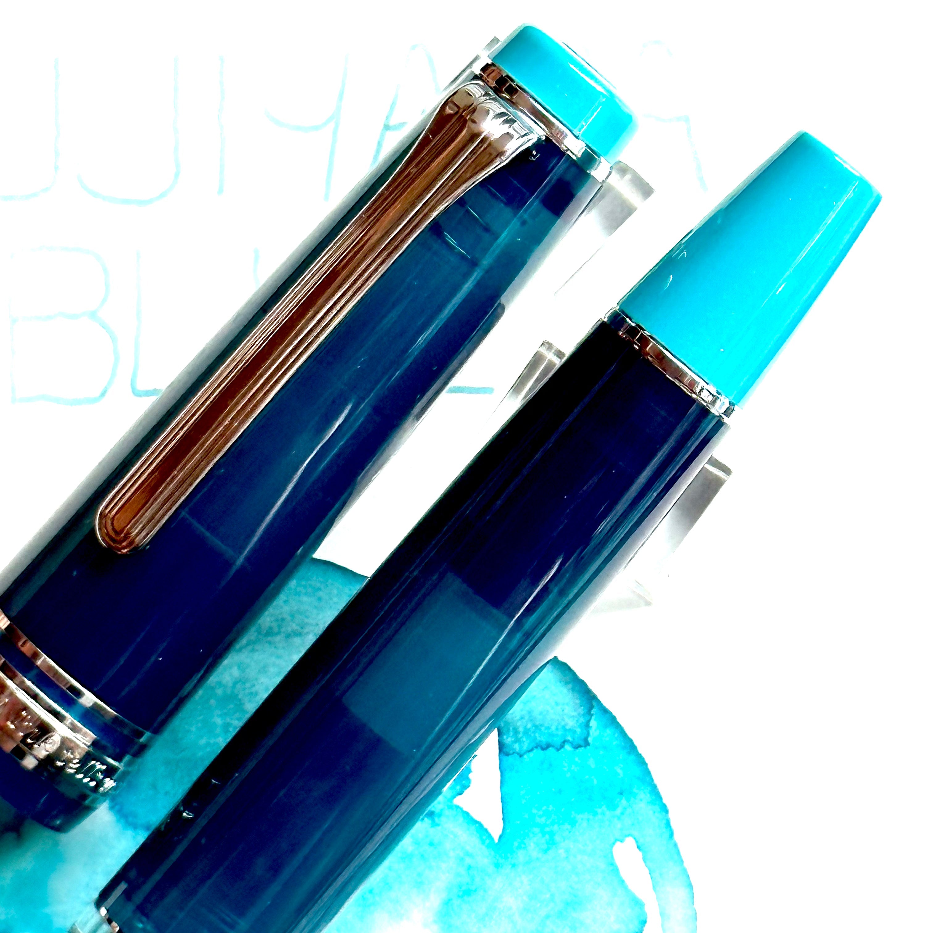 BUNGUBOX Original Fountain Pen: FUJIYAMA BLUE REALO