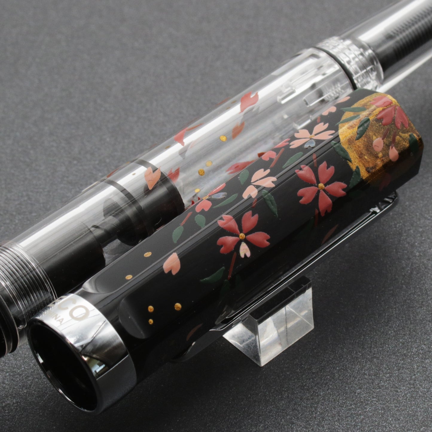 枝垂れ夜桜 輪島蒔絵万年筆 TWSBI ECO