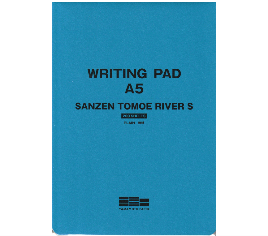 山本紙業 (Yamamoto Paper) Sanzen Tomoe River ライティングパッド A5 三善トモエリバー