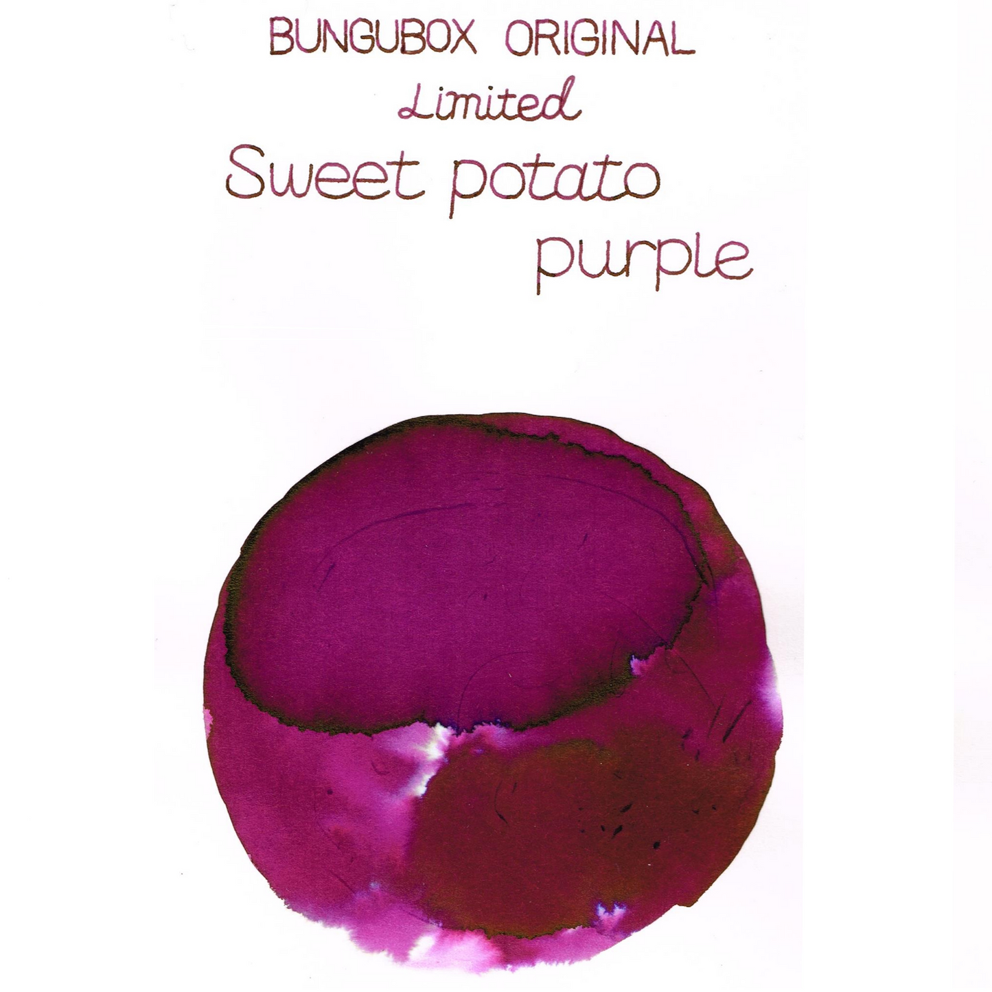 Ink tells more "Sweet Potato Purple"