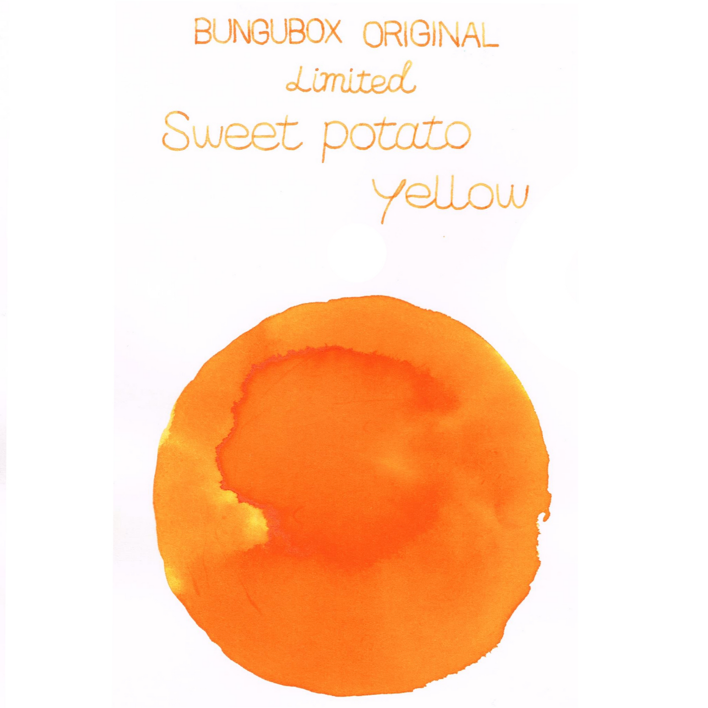 Ink tells more "Sweet Potato Yellow"