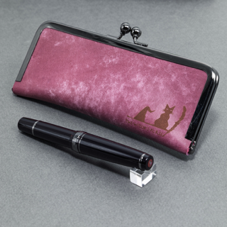 The Witch's Purse 口金ペンケース ショート２本挿 BUNGUBOX × 編吟革盤舎