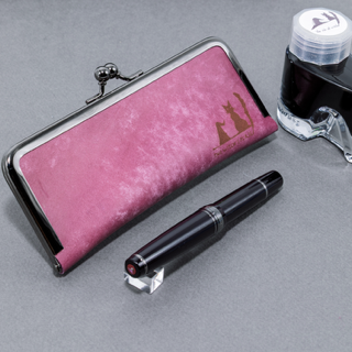 The Witch's Purse 口金ペンケース ショート２本挿 BUNGUBOX × 編吟革盤舎